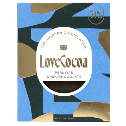 Love Cocoa Dark Chocolate Bar Peruvian