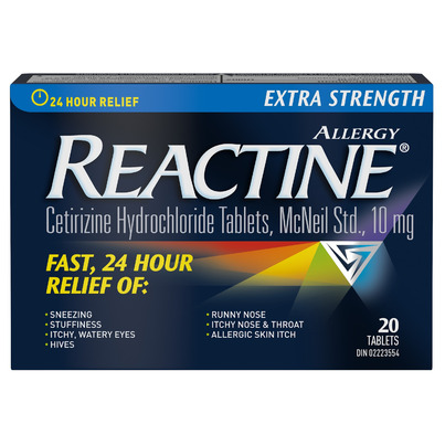 Reactine Allergy Extra Strength 24 Hour
