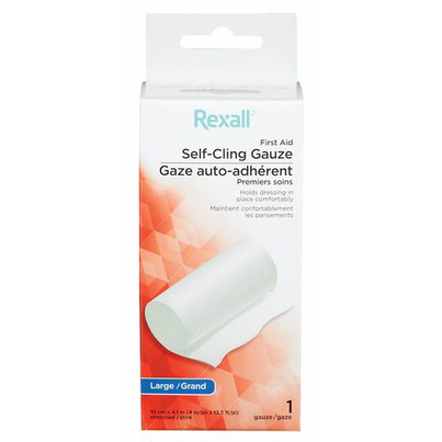 Rexall Self Clinging Gauze Bandage Large