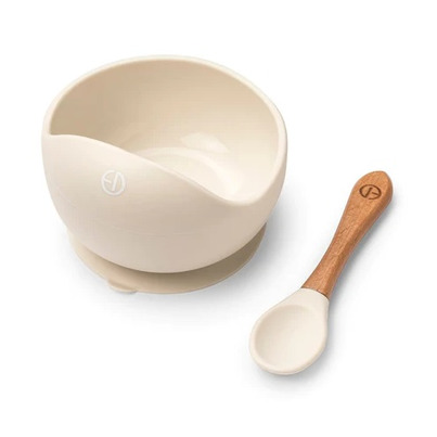 Elodie Details Silicone Bowl Set Vanilla White