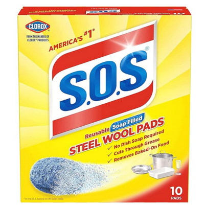 S.O.S Steel Wool Soap Pads