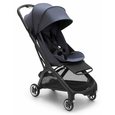 Bugaboo Butterfly Complete Stroller Blaco/Stormy Blue