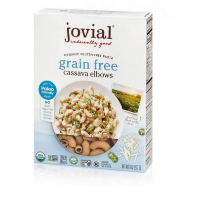 Jovial Cassava Organic Grain Free Pasta Elbows