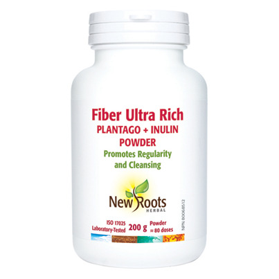 New Roots Herbal Fiber Ultra Rich Plantago + Inulin Powder
