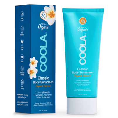 COOLA Classic Body Lotion Sunscreen SPF30 Tropical Coconut