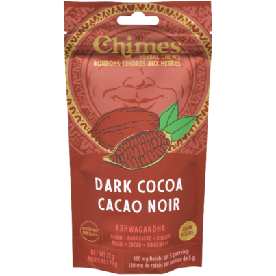 Chimes Noir Cocoa Calmer Adaptogen Herbal Chews