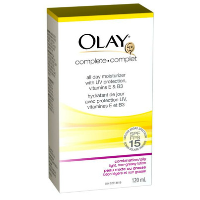 Olay Complete All Day Moisturizer SPF 15 - Combination/Oily