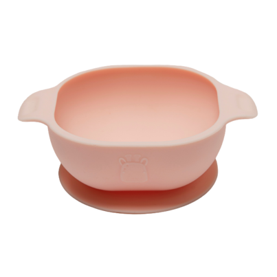 Loulou Lollipop Born To Be Wild Silicone Snack Bowl Blush Pink