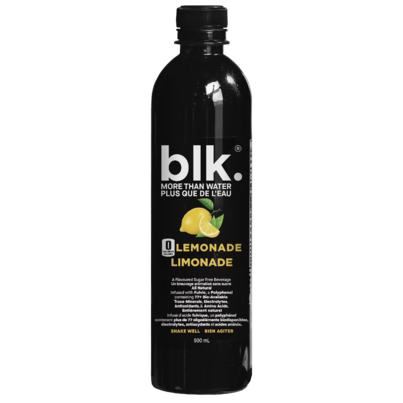Blk. Fulvic Infused Water Lemonade