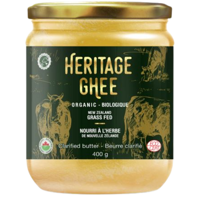 Heritage Ghee Organic New Zealand Grass Fed Ghee