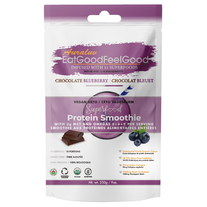 EATGOOD FEELGOOD Protein Smoothie Blueberry Chocolate