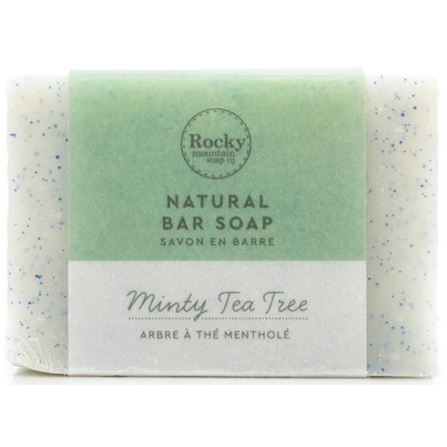 Rocky Mountain Soap Co. Minty Tea Tree Bar Soap