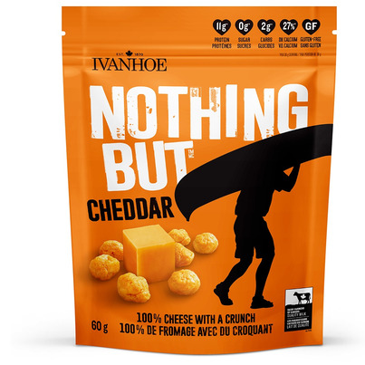 Ivanhoe Nothing But Cheese Pouches Cheddar