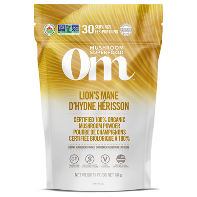 OM Mushroom Lion's Mane Mushroom Powder