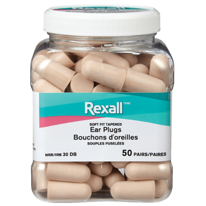 Rexall Soft Fit Tapered Ear Plugs