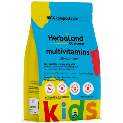 Herbaland Gummy For Kids Multivitamins Sugar Free Formula