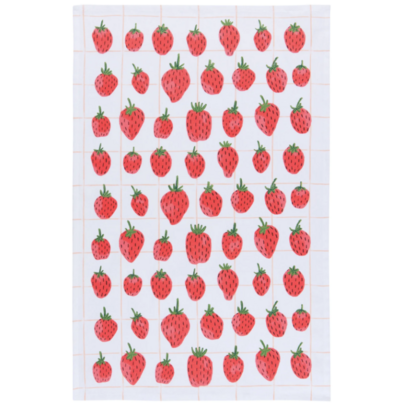 Now Designs Printed Cotton Dishtowel Berry Sweet
