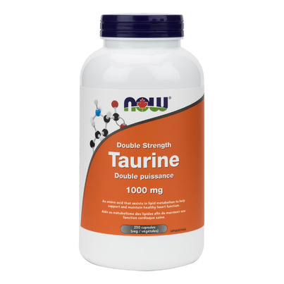 NOW Foods Double Stength Taurine 1000 Mg