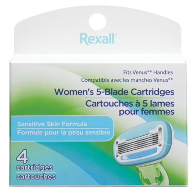 Rexall Women's 5-Blade Cartridges