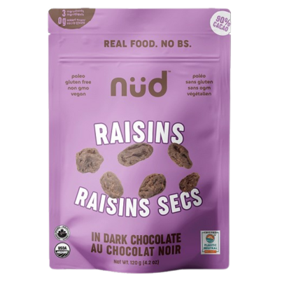 Nud Fud Chocolate Covered Raisins