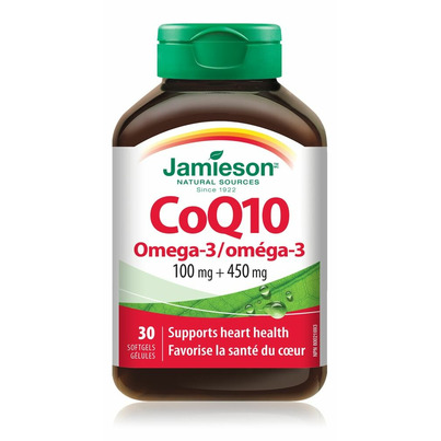 Jamieson CoQ10 100 Mg With Omega 3