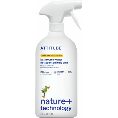 ATTITUDE Nature+ Bathroom Eco Cleaner Citrus Zest