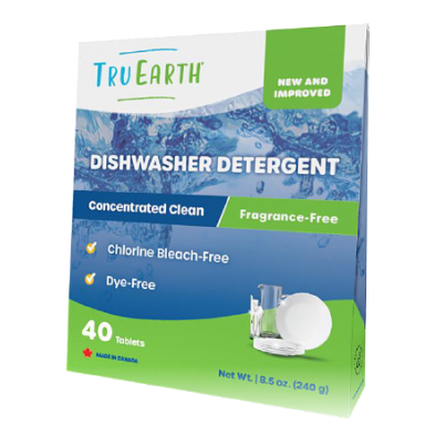 Tru Earth Dishwasher Detergent Tablets Fragrance-Free