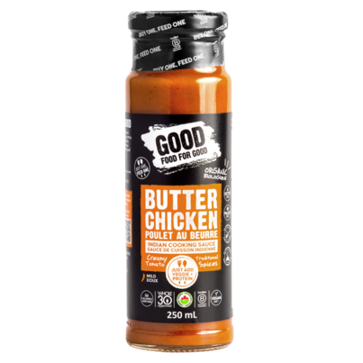 Good Food For Good Organic Butter Chicken Sauce