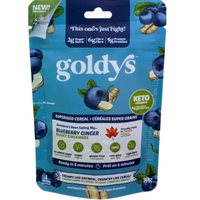 Goldy's Superseed Cereal Blueberry Ginger