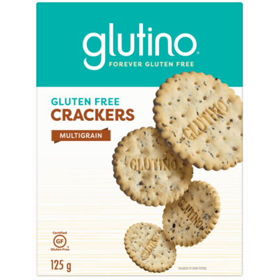 Glutino Gluten Free Multigrain Crackers
