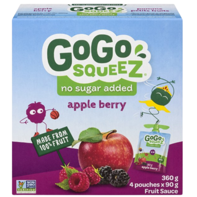 Gogo Squeez Apple Berry Fruit Sauce