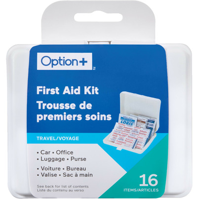 Option+ First Aid Kit For Travel