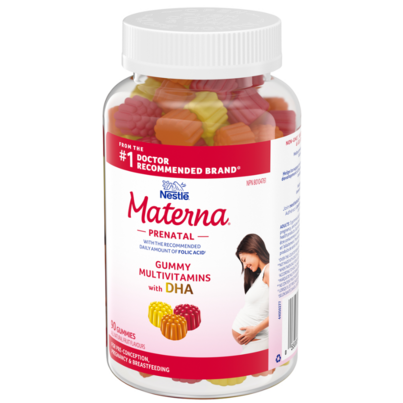 Materna Prenatal Multivitamin Gummies With DHA