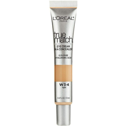 L'Oreal Paris True Match Eye Cream Concealer With 0.5% Hyaluronic Acid
