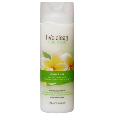 Live Clean Exotic Vitality Monoi Oil Body Wash