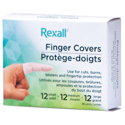 Rexall Latex Finger Covers