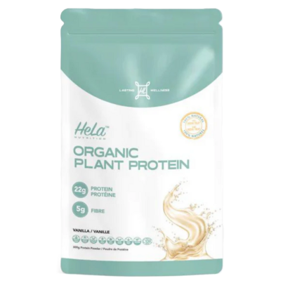 HeLa Nutrition Organic Plant Protein Vanilla