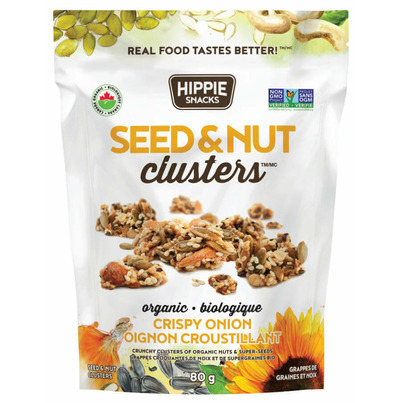 Hippie Snacks Organic Seed & Nut Clusters Crispy Onion