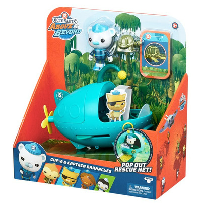Octonauts S1 Figure & Vehicle Barnacles And Gup A
