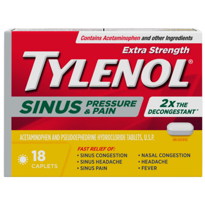 Tylenol Extra Strength Sinus & Pain Relief
