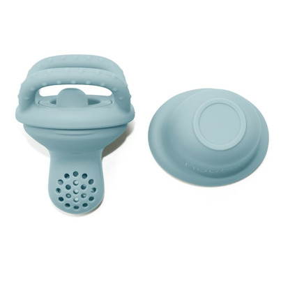 Nouka Baby Food Feeder Lily Blue
