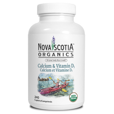 Nova Scotia Organics Calcium + Vitamin D3