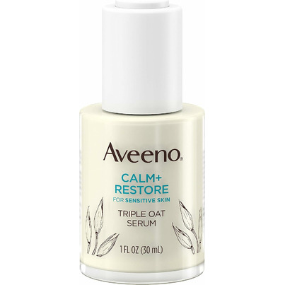 Aveeno Calm+Restore Triple Oat Face Serum For Dry Sensitive Skin
