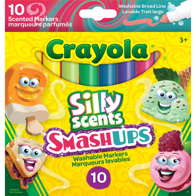 Crayola Broad Line Silly Scents Smash Up Markers