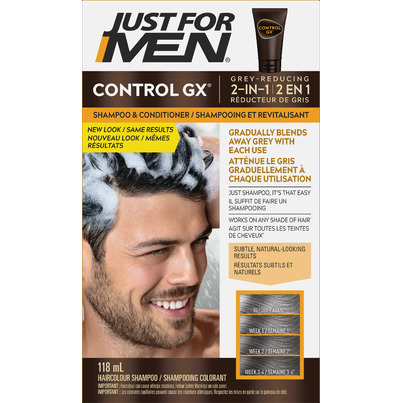 Just For Men Control Gx Grey Reducing 2 In 1 Shampoo And Conditioner