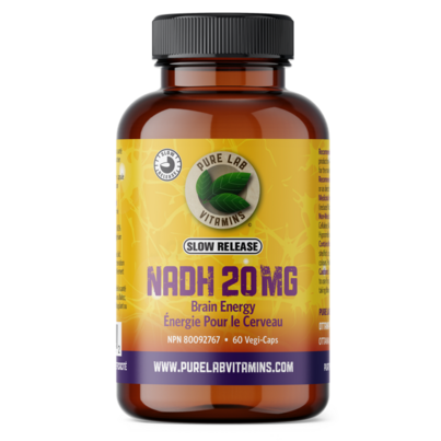 Pure Lab Vitamins NADH 20mg Slow Release