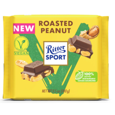 Ritter Sport Vegan Bar Roasted Peanut