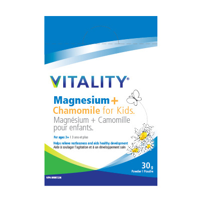Vitality Magnesium + Chamomile For Kids Box