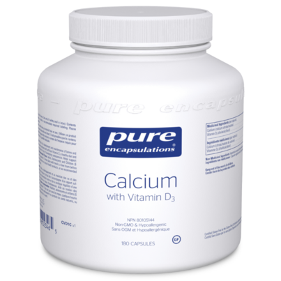 Pure Encapsulations Calcium With Vitamin D3