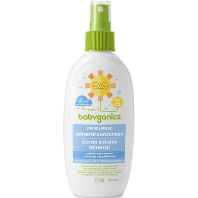 Babyganics All-Mineral Sunscreen Spray 50 SPF